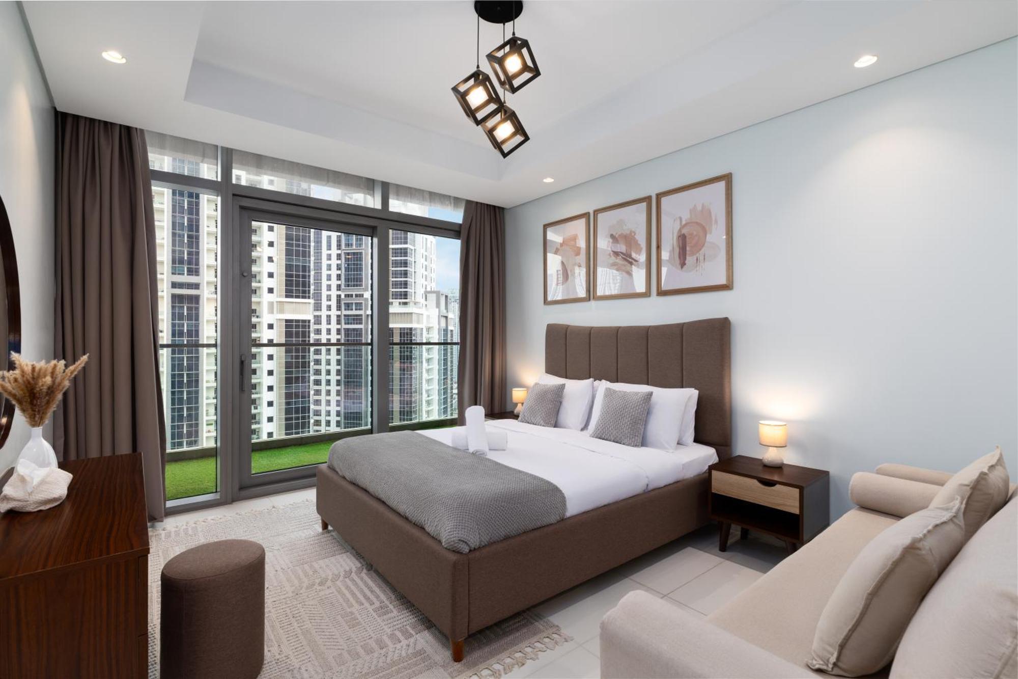 Apartamento Burj Khalifa Views 2Br With Infinity Pool Downtown Dubái Exterior foto